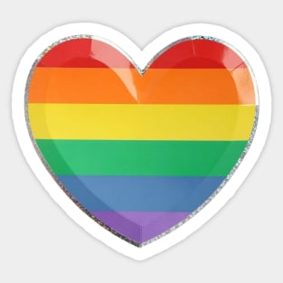 Pride Heart Sticker